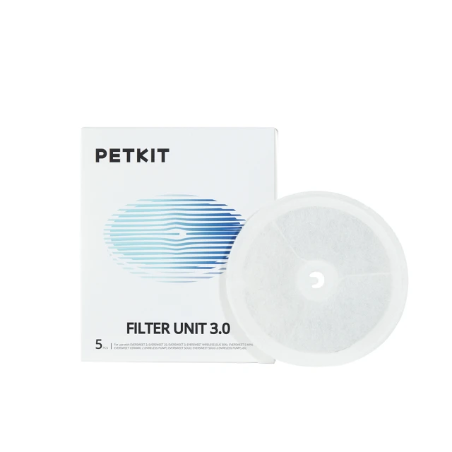 PETKIT《佩奇-寵物用智能循環飲水機活水機-專用U型過濾棉-4入裝》有效過濾-更換簡易〔李小貓之家〕 歷史價格詳細信息