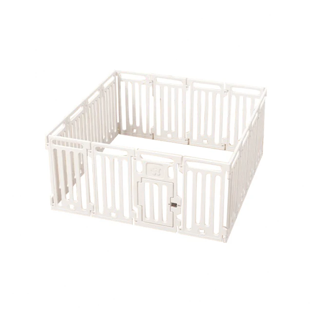 寵物圍欄塑料管狗籠子室內小型犬格柵欄陽臺泰迪比熊隔離窩江桃溪 歷史價格詳細信息