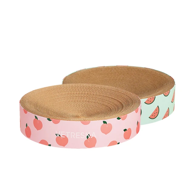 【Vetreska 未卡】西瓜、桃子貓抓盒 兩款可選(自帶貓窩的可愛抓板 西瓜哥哥真桃氣 桃子妹妹很美麗) 價格比較,價格查詢,歷史價格詳細信息