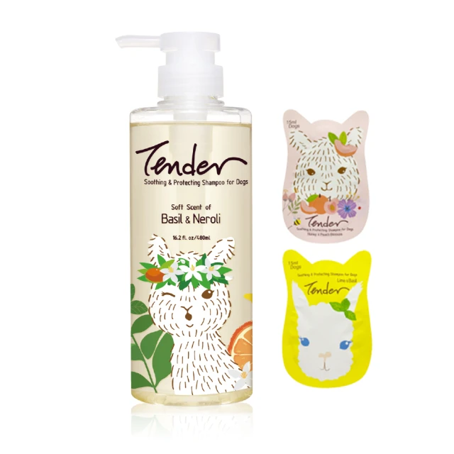 【TENDER 天生溫柔】澄花&羅勒 寵物安撫沐浴露480ml 犬用+贈15mlx2(洗毛精/寵物洗毛精/狗洗毛精) 價格比較,價格查詢,歷史價格詳細信息