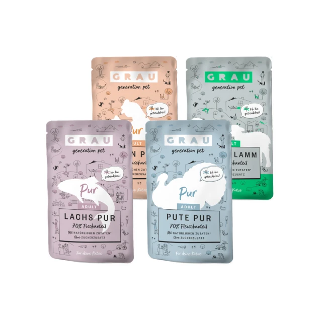 灰樂 德國貓主食餐包 125g 貓零食 主食包 無榖 無人工添加物【培菓寵物】 歷史價格詳細信息