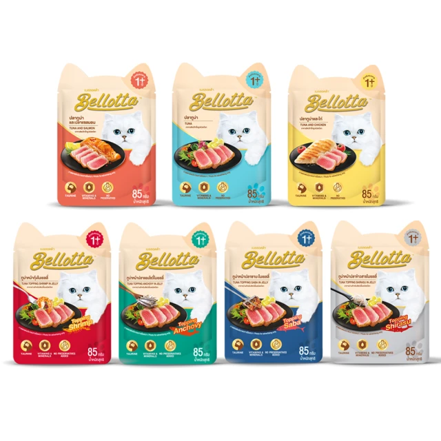 《貝蘿塔》腸道配方貓鮮包-鮪魚鮭魚口味 (85g*24包) 歷史價格詳細信息