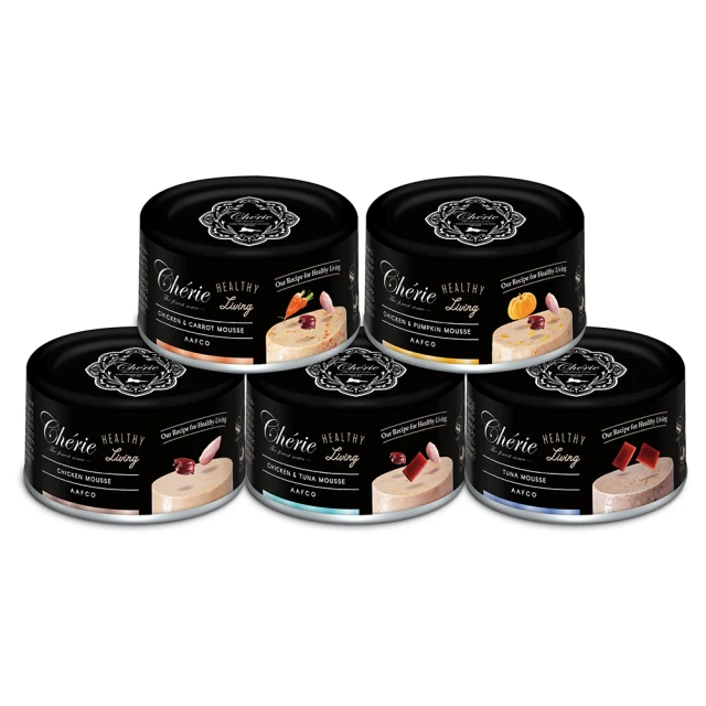 Cherie 法麗 全照護主食罐系列 雞肉佐番茄慕斯 80g (24罐/箱) 歷史價格詳細信息