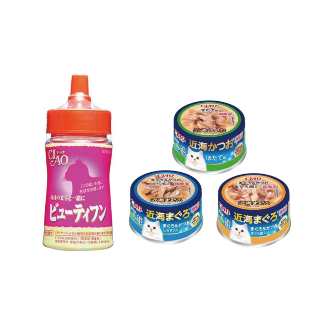 【CIAO】近海罐 80g*6罐 + 化毛粉30g*1瓶 三種規格可挑選 歷史價格詳細信息