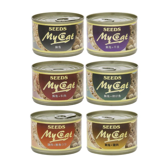 SEEDS My Cat 我的貓 機能貓罐 170克  大罐貓罐 【24罐入】 歷史價格詳細信息