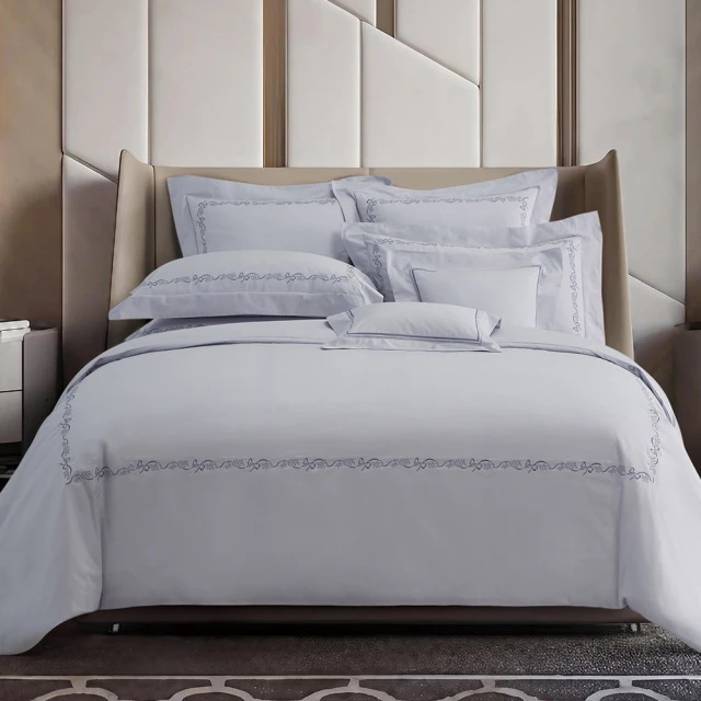 【Charisma】500織埃及長纖細棉蕾絲四件式被套床包組-曦月(特大) 歷史價格詳細信息