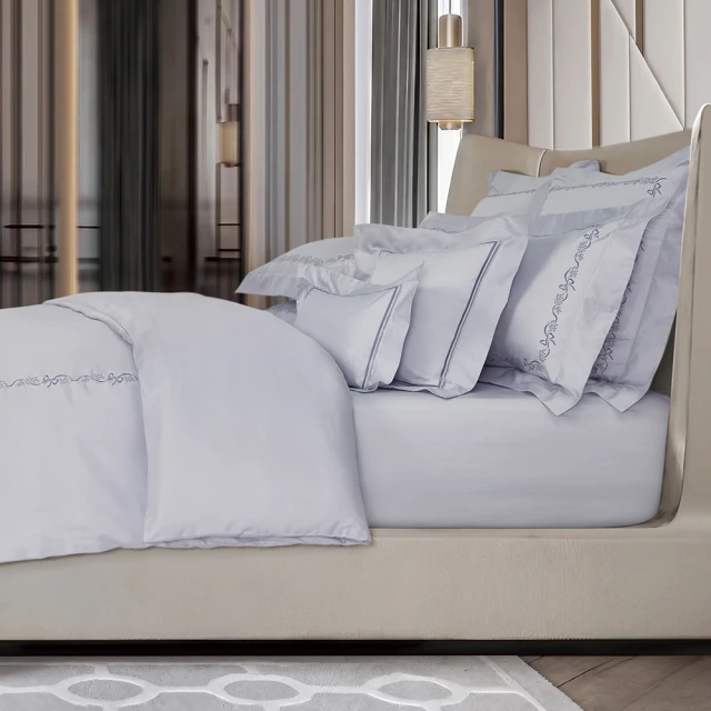 【Charisma】500織埃及長纖細棉蕾絲四件式被套床包組-曦月(特大) 歷史價格詳細信息