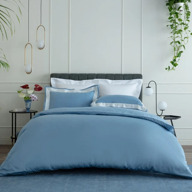 【WEDGWOOD】100%簡約天絲兩用被套床包組天藍-雙人 歷史價格詳細信息