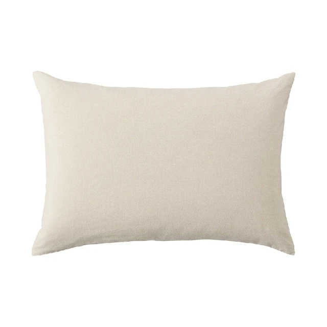 柔舒水洗棉枕套/50淺棕 50*70cm【MUJI 無印良品】 歷史價格詳細信息