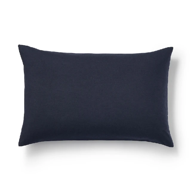 【MUJI 無印良品】棉法蘭絨枕套/50/米色格紋 歷史價格詳細信息