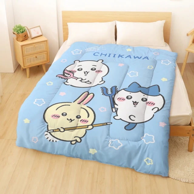 【享夢城堡】MIT石墨烯發熱抗菌暖被150x200cm(多款任選 吉伊卡哇酷洛米三眼怪帕恰狗醜魚貓福卡通冬被棉被) 歷史價格詳細信息