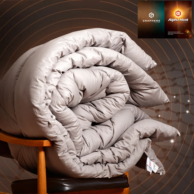 《田中保暖》石墨烯發熱被 羽絲絨 保暖冬被胎 石墨烯保暖被 雙人6X7尺(多色任選) 歷史價格詳細信息