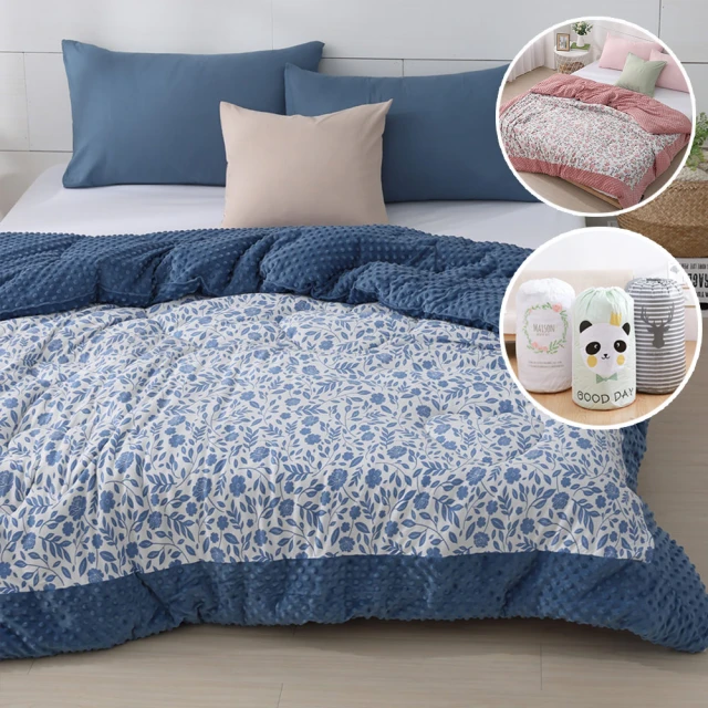 【DESMOND 岱思夢】法蘭絨兩用毯被床包組 多款任選(單人 雙人 加大 均一價) 歷史價格詳細信息