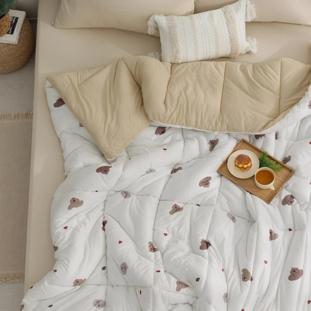 HOYACASA優雅粉 琉璃天絲雙人床包被套四件式組 歷史價格詳細信息