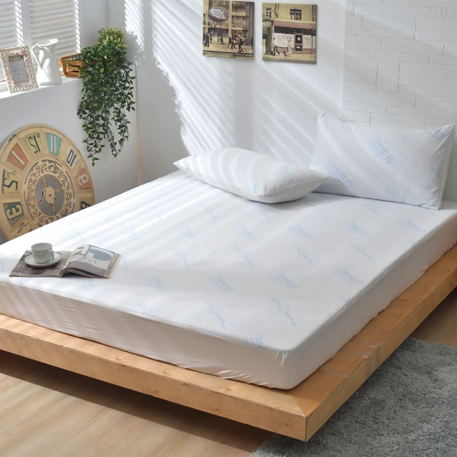 【寢城之戀】台灣製 專業護理級天絲 吸濕排汗防蹣防水 床包式保潔墊(加大) 歷史價格詳細信息