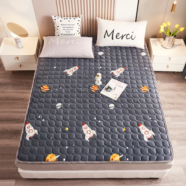 【日式法蘭絨床墊_雙人】防滑床墊 舒適軟床墊 日式床墊 雙人床包 歷史價格詳細信息