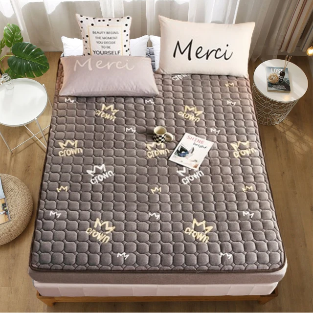 【日式法蘭絨床墊_雙人】防滑床墊 舒適軟床墊 日式床墊 雙人床包 歷史價格詳細信息