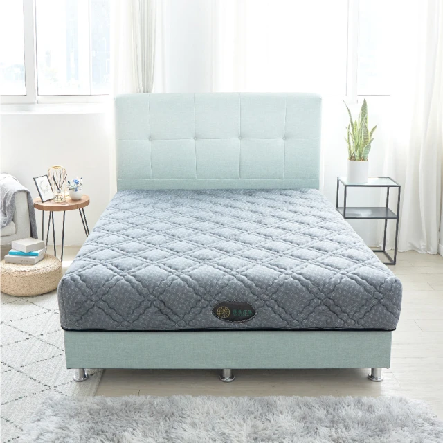 【藤原傢俬】經典民宿風燈光插座雙層收納房間三件組-雙人5尺(床頭+六抽床底+經典透氣床墊) 歷史價格詳細信息