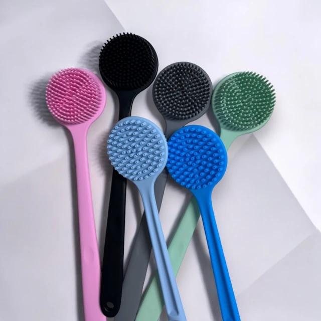 【杏屋家居】矽膠洗澡洗背刷/搓澡刷/洗澡刷(新色上市) 歷史價格詳細信息