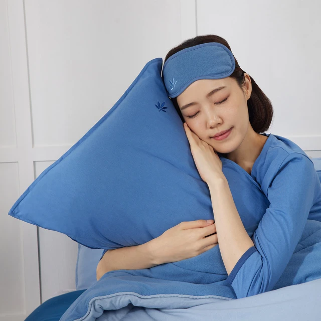【YVONNE 以旺傢飾】CBD舒眠網印長袖上衣(藍) 歷史價格詳細信息
