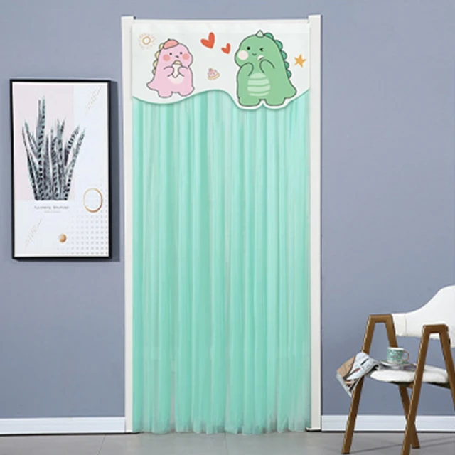 防蚊門簾蕾絲刺繡磁性隔斷簾法式新款高檔免打孔魔術貼自吸紗窗門 歷史價格詳細信息