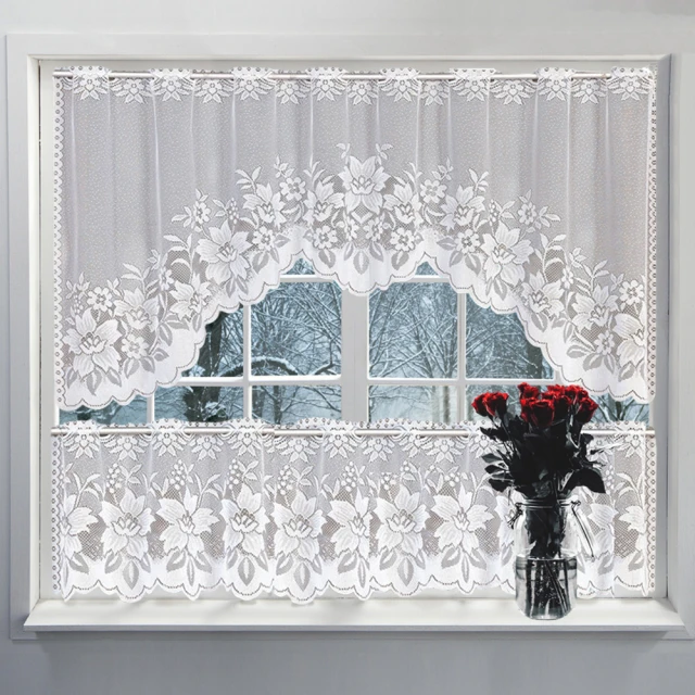 【巴芙洛】蕾絲雙層網紗印花防蚊門簾/風水簾(長門簾/免打孔/防蚊門簾/門簾/風水簾/紗/窗簾/蕾絲門簾/隔簾) 歷史價格詳細信息