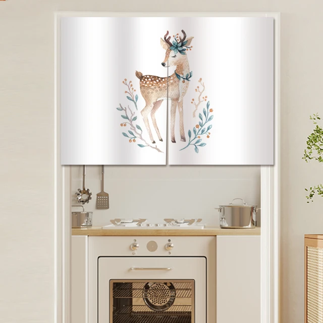 【BonBon naturel】韓式田園浪漫波浪蕾絲門簾/櫃簾-110*60CM(櫃簾/窗簾/短門簾/免打孔穿桿門簾) 歷史價格詳細信息