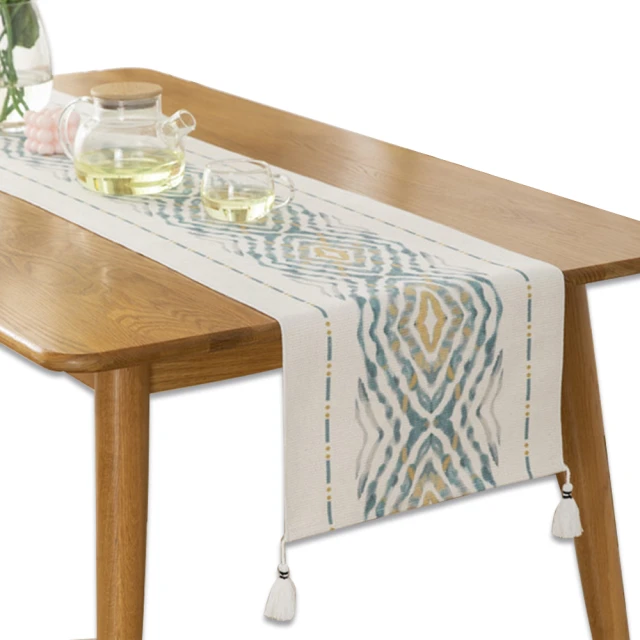 【Dido Home】法式蕾絲網紗刺繡桌巾 桌旗40X180cm(HM299) 歷史價格詳細信息