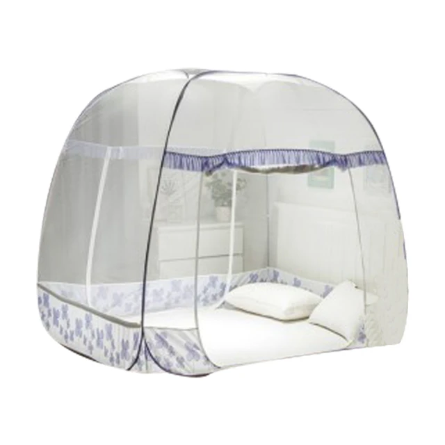 【莫內花園】新型免安裝可折疊蚊帳-雙人 歷史價格詳細信息