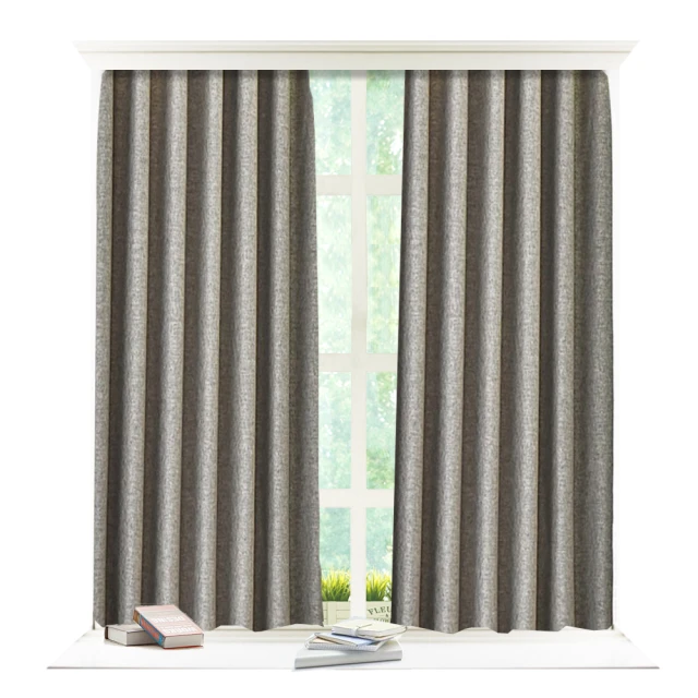 【小銅板】加厚遮光窗簾-純色卡其-寬100X高165/180X1片(可穿伸縮桿 掛勾 兩用款★) 歷史價格詳細信息