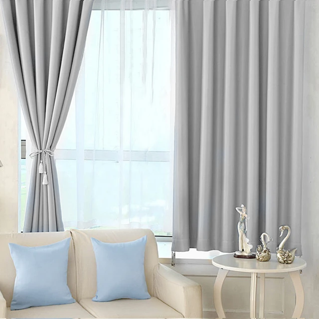 【小銅板】加厚遮光窗簾-純色卡其-寬100X高165/180X1片(可穿伸縮桿 掛勾 兩用款★) 歷史價格詳細信息