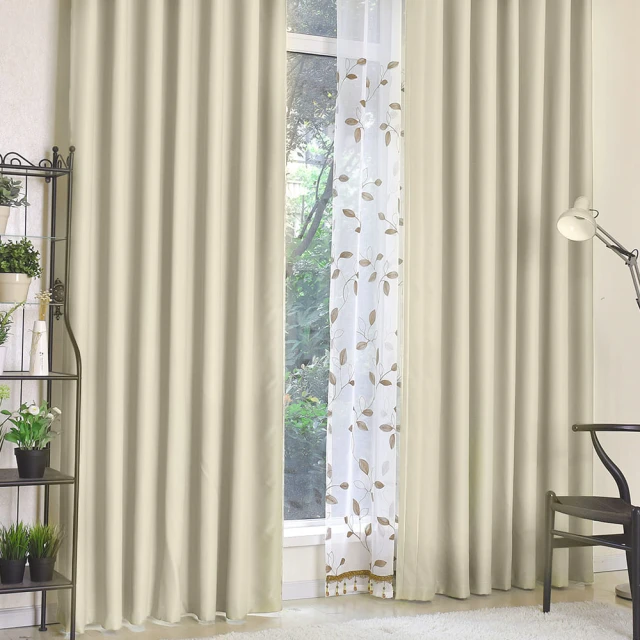 【小銅板】加厚遮光窗簾-純色卡其-寬100X高165/180X1片(可穿伸縮桿 掛勾 兩用款★) 歷史價格詳細信息