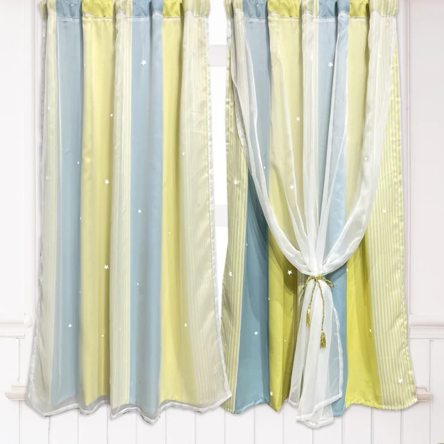 【小銅板】雙層刺繡窗簾-寬100高130/165/180X1片(可穿伸縮桿/掛勾兩用★) 歷史價格詳細信息