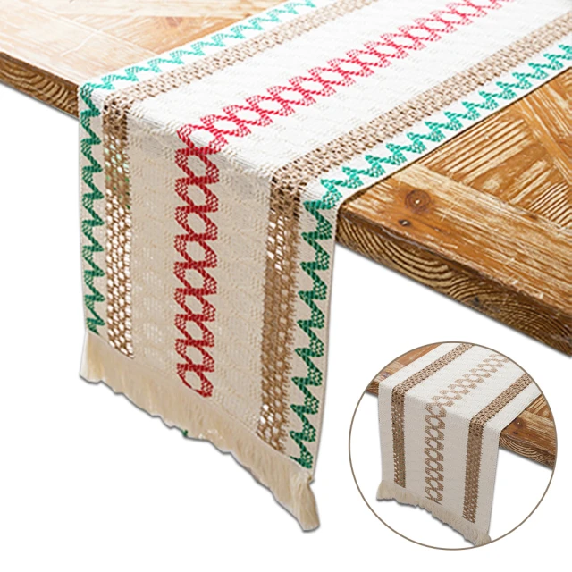【Dido home】編織棉紗 流蘇造型 長桌 桌巾桌布-130x230cm(HM275) 歷史價格詳細信息