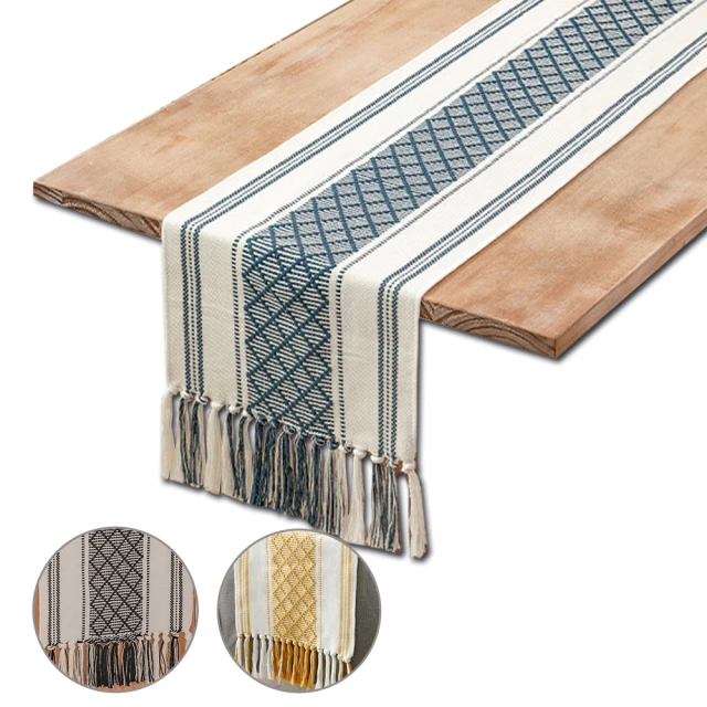 【Dido home】編織棉紗 流蘇造型 長桌 桌巾桌布-130x230cm(HM275) 歷史價格詳細信息