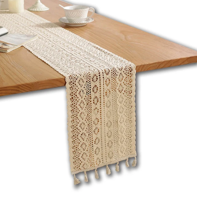 【Dido home】輕奢蕾絲 簍空垂墜桌巾桌旗(HM269) 價格比較,價格查詢,歷史價格詳細信息