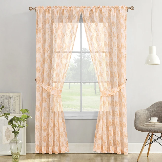 【伊美居】名古屋印花透光單層落地窗紗 260x230(2片雙開式) 歷史價格詳細信息