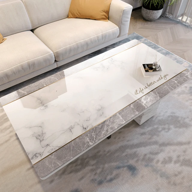 桌面軟玻璃PVC桌布防水防燙防you免洗塑料透明餐桌墊cha幾厚水晶板 歷史價格詳細信息