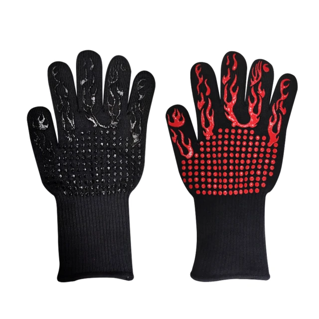 耐高溫手套*1雙【煙霧黑】(耐高溫500℃/雙面防滑/腕部加長) 歷史價格詳細信息