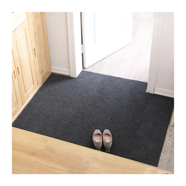 【聚時柚】刮泥吸水120*80cm玄關腳踏墊(丙綸圈絨提花地墊) 歷史價格詳細信息