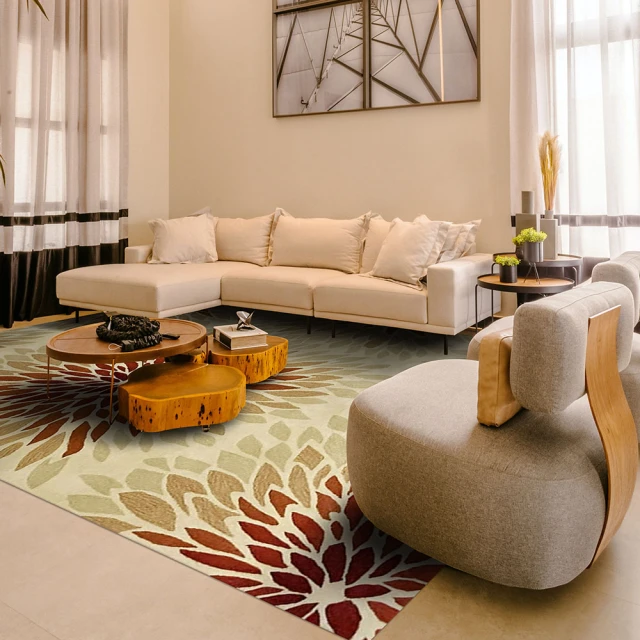 【SDL Home 山德力】新古典羊毛地毯 250x380cm 藍雪(藍色系 立體雕花 大尺寸) 歷史價格詳細信息