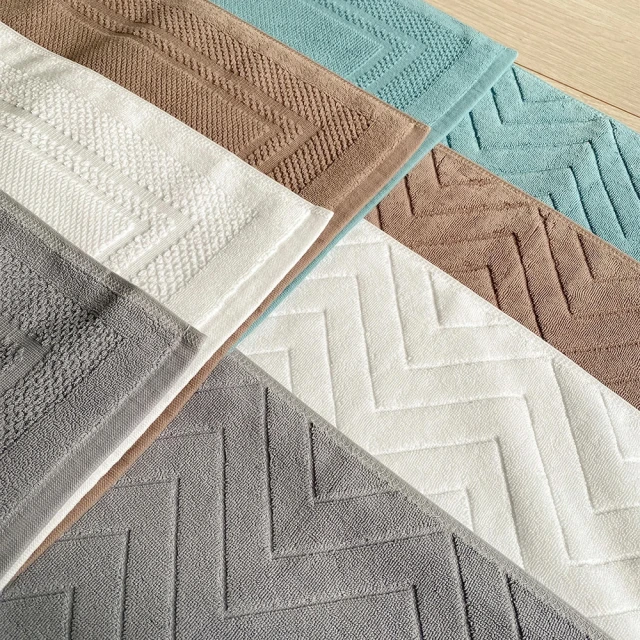 五星級飯店專用純棉毛巾料腳踏墊 (2入) 歷史價格詳細信息