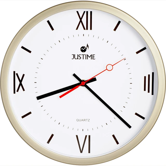 【JUSTIME 鐘情坊】時尚都市風 金屬現代都市風時鐘 清晰易讀 靜音掛鐘(靜音 省電 金屬時鐘 壁鐘 家飾品) 歷史價格詳細信息