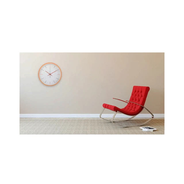 【WUZ 屋子】LOVEL 20cm炙熱黑簡約鋁框壁鐘 掛鐘(C723-BK) 歷史價格詳細信息