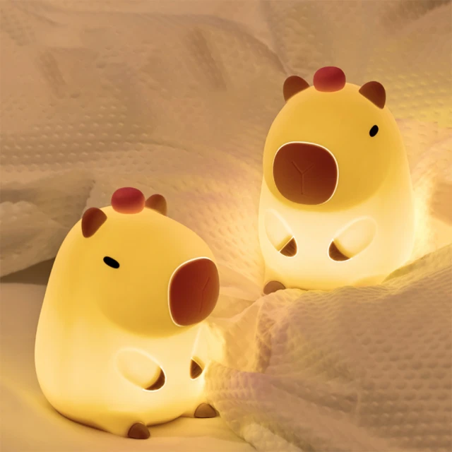 水豚小夜燈【單入組】(輕捏即亮/延時關燈) 歷史價格詳細信息