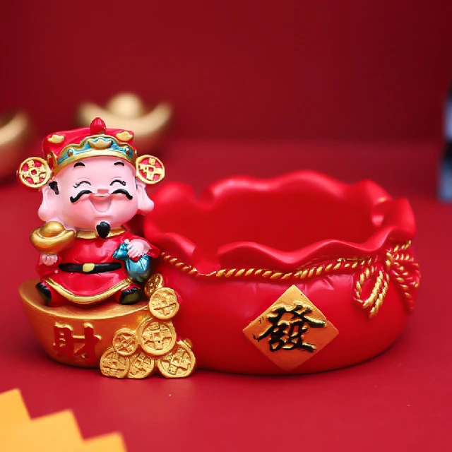 新年裝飾品擺件福桶抱抱桶2023過年氛圍布置春節掛飾掛件桌面場景~特價#促銷 #現貨 歷史價格詳細信息