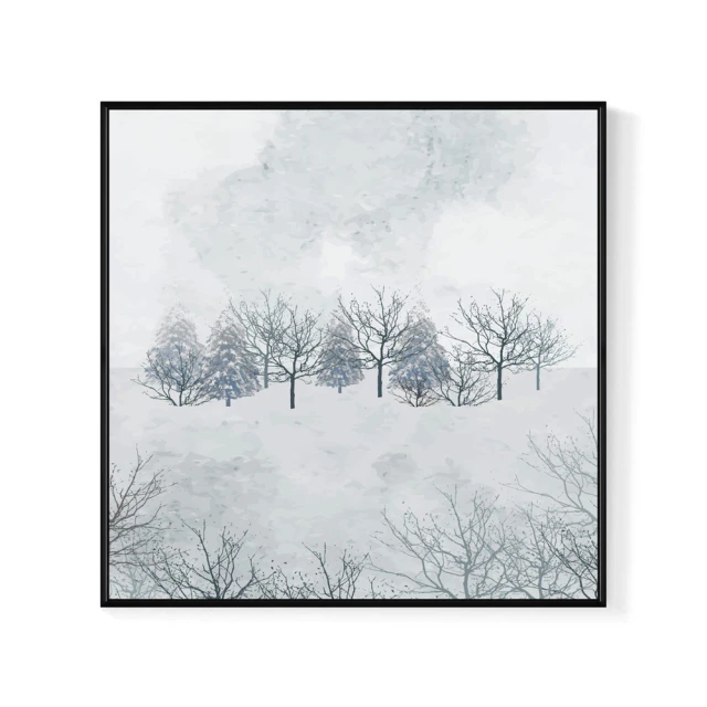 【菠蘿選畫所】雪鹿-60x60cm(冬天雪地馴鹿掛畫/聖誕節禮物/菠蘿選畫所) 歷史價格詳細信息