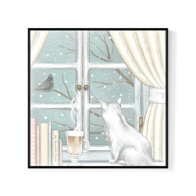 【菠蘿選畫所】雪鹿-60x60cm(冬天雪地馴鹿掛畫/聖誕節禮物/菠蘿選畫所) 歷史價格詳細信息