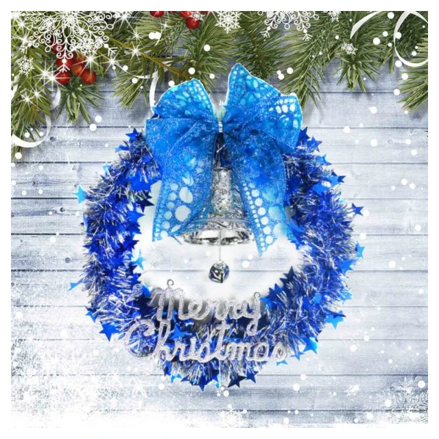 摩達客-台製聖誕藍銀系松果禮物盒3吋三花鐘精緻吊飾-台灣設計工藝 歷史價格詳細信息