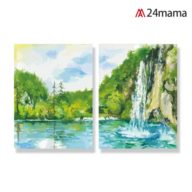 山水畫招財畫富貴麋鹿好運畫絲綢畫卷軸畫家居掛畫高山流水聚寶盆 歷史價格詳細信息